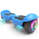 6.5" LED Flash Wheel Hoverboard with Bluetooth Speaker | Blue