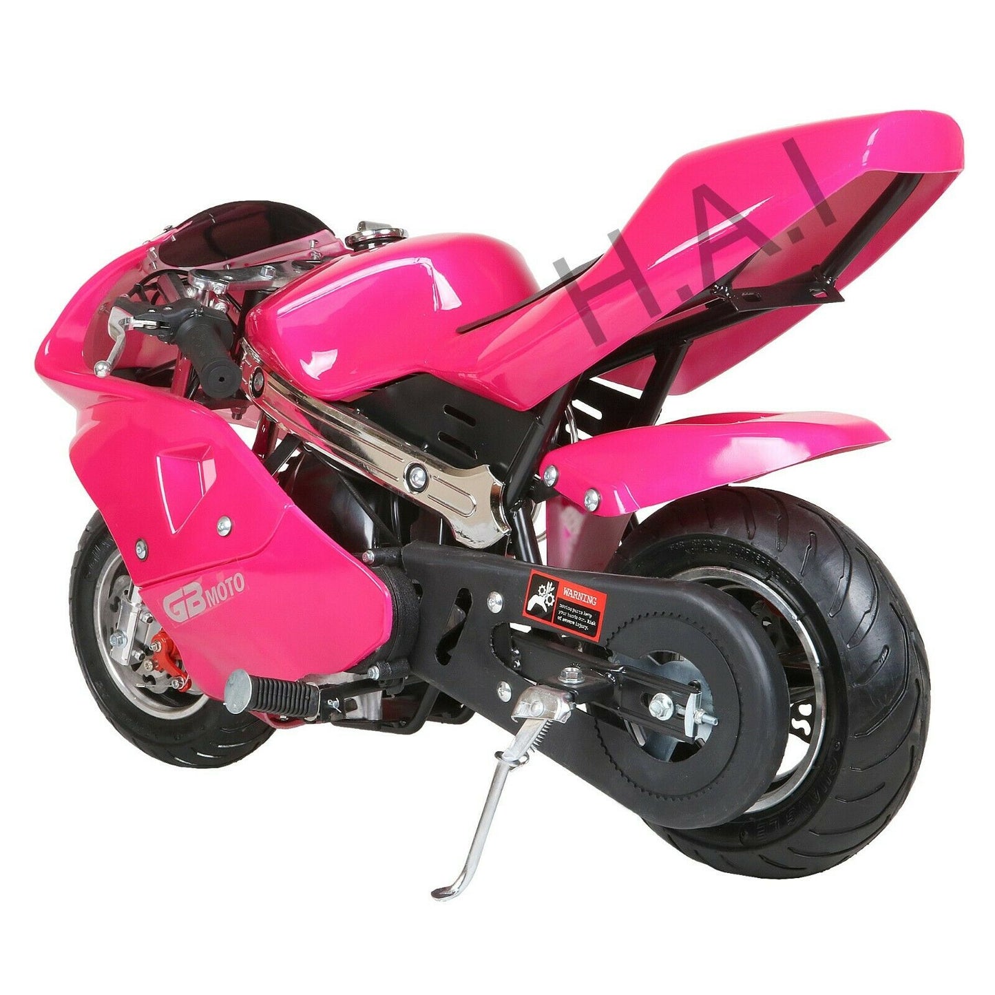 Mini Gas Power Pocket Bike Motorcycle,40CC 4-Stroke Ride on Toys by EPA Approved (pink)